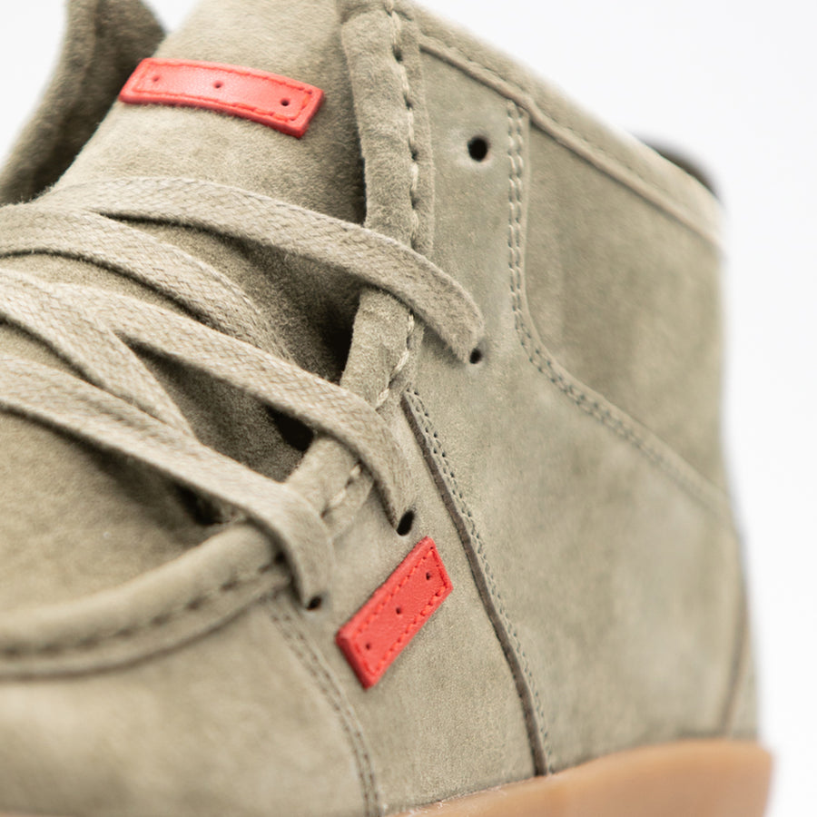 Wallace Olive Pig Suede / Gum