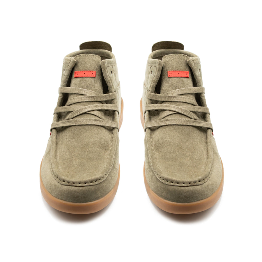 Wallace Olive Pig Suede / Gum