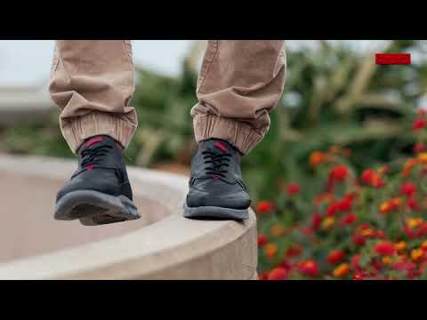 Sisero / Black Full-Grain Leather / Grey